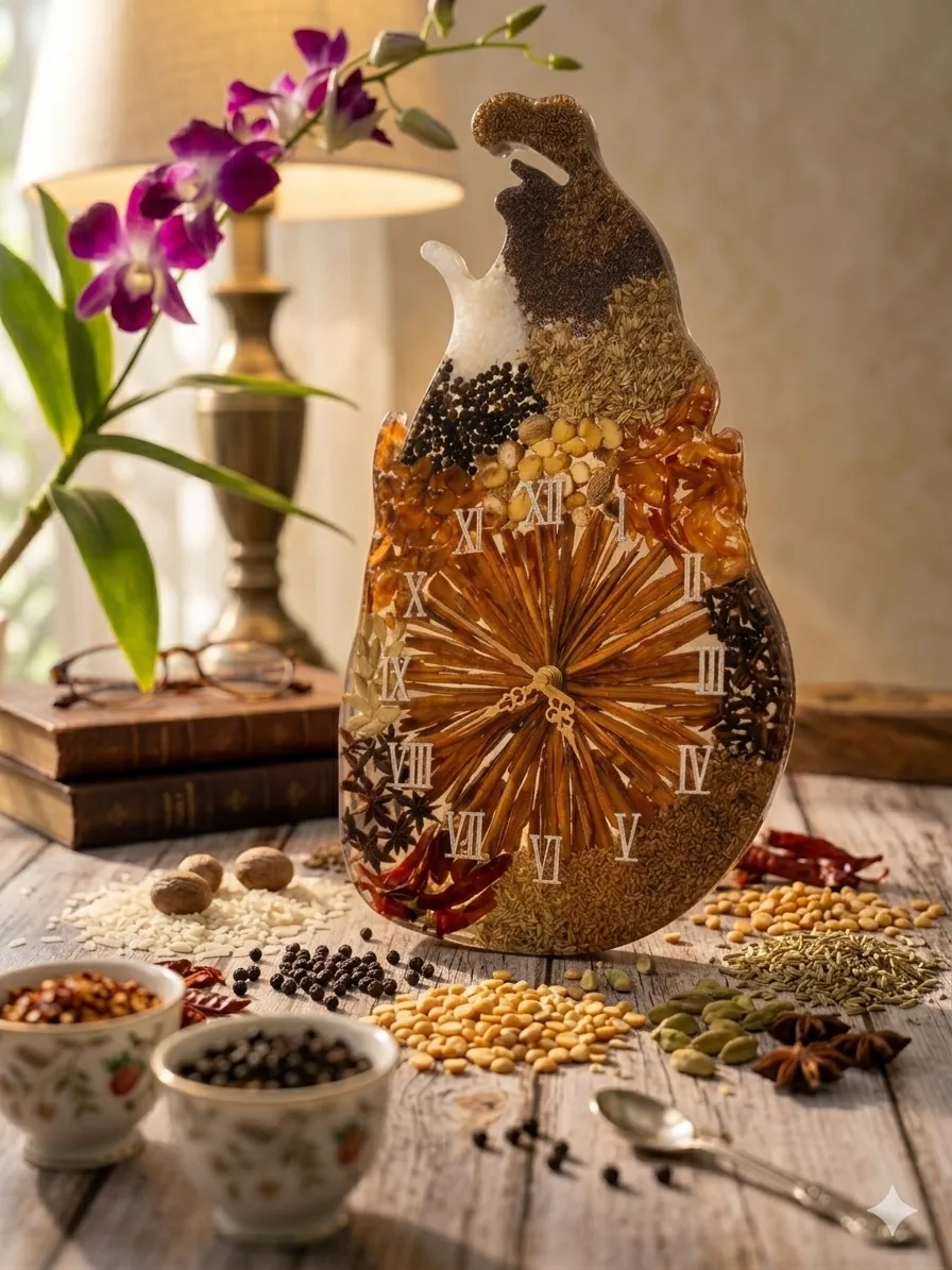 Sri Lanka with spices