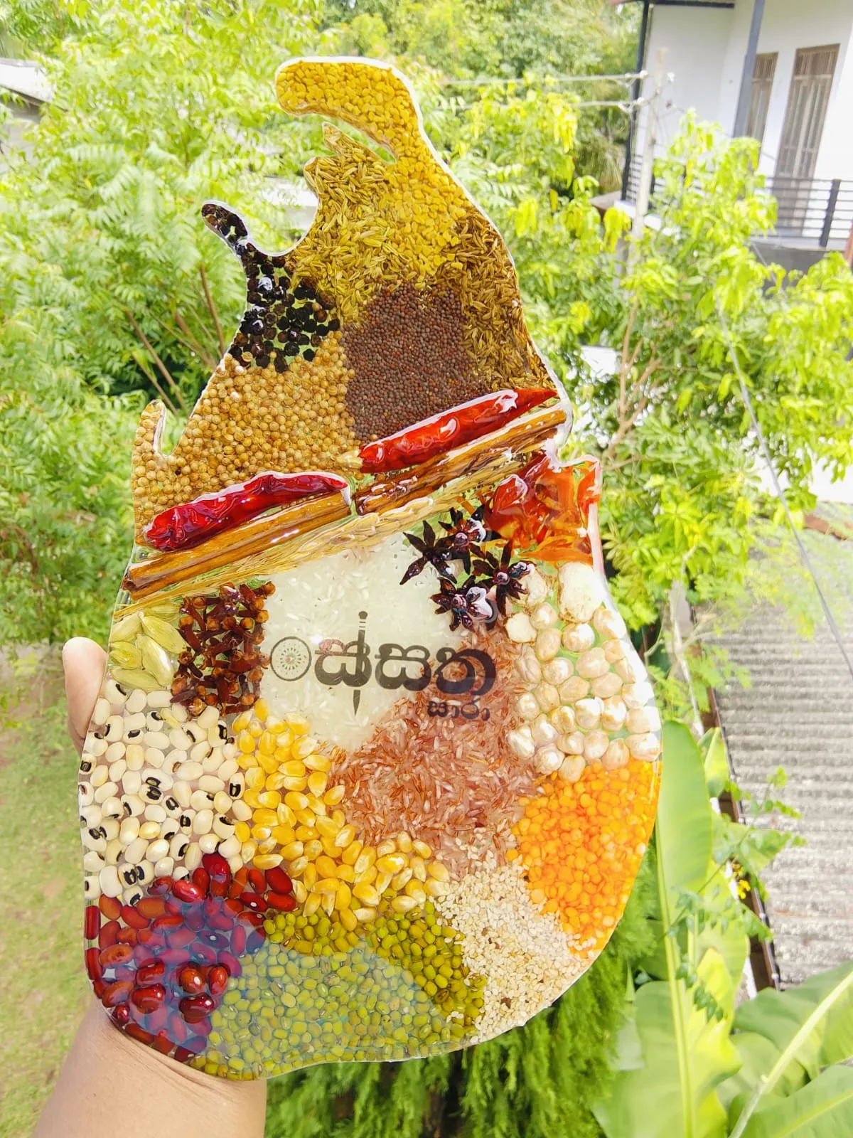 Sri Lanka with spices