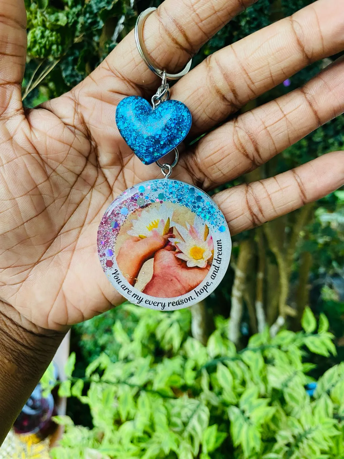 Resin Keytags (round shape)