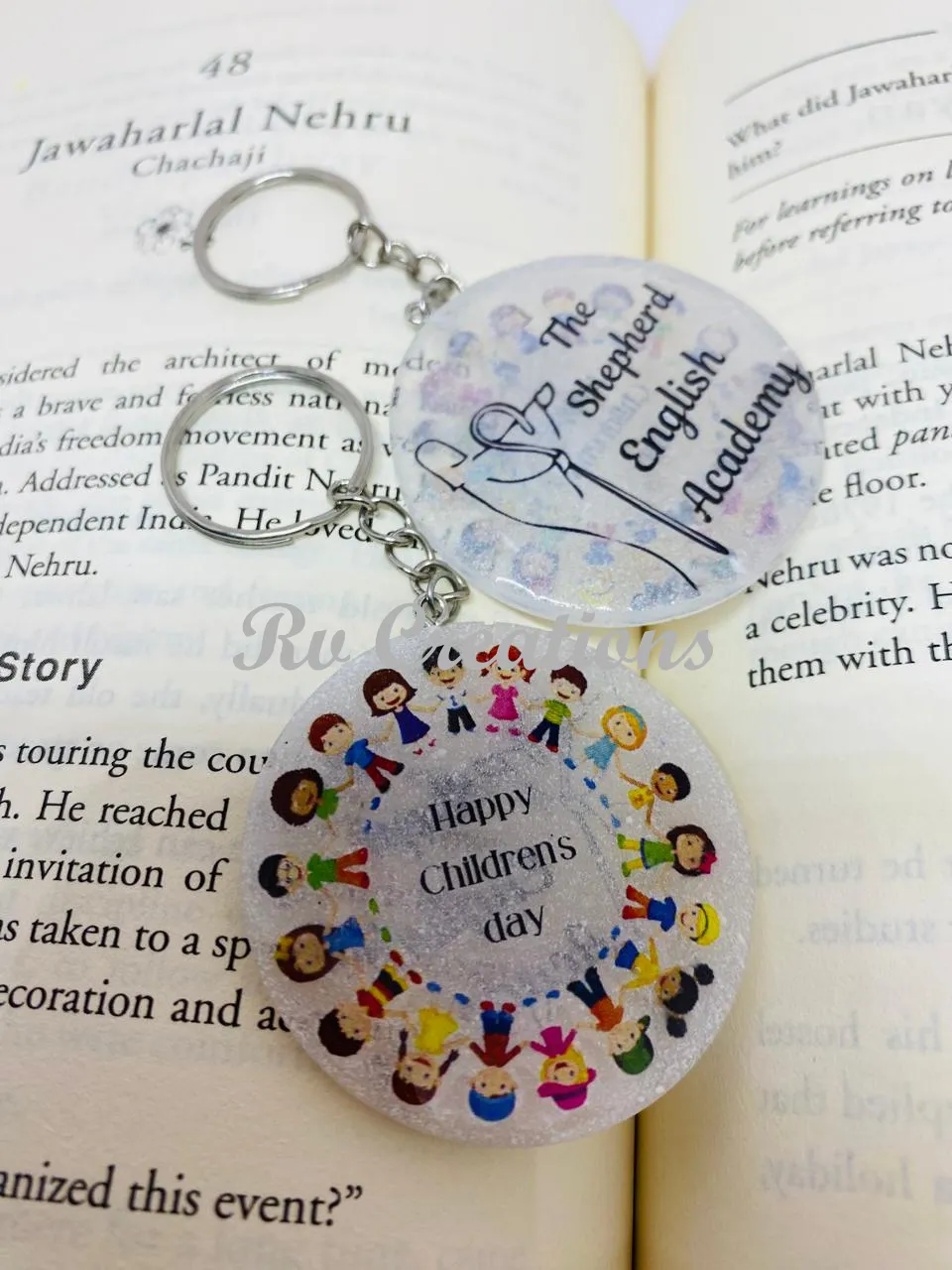 Resin Keytags (round shape)