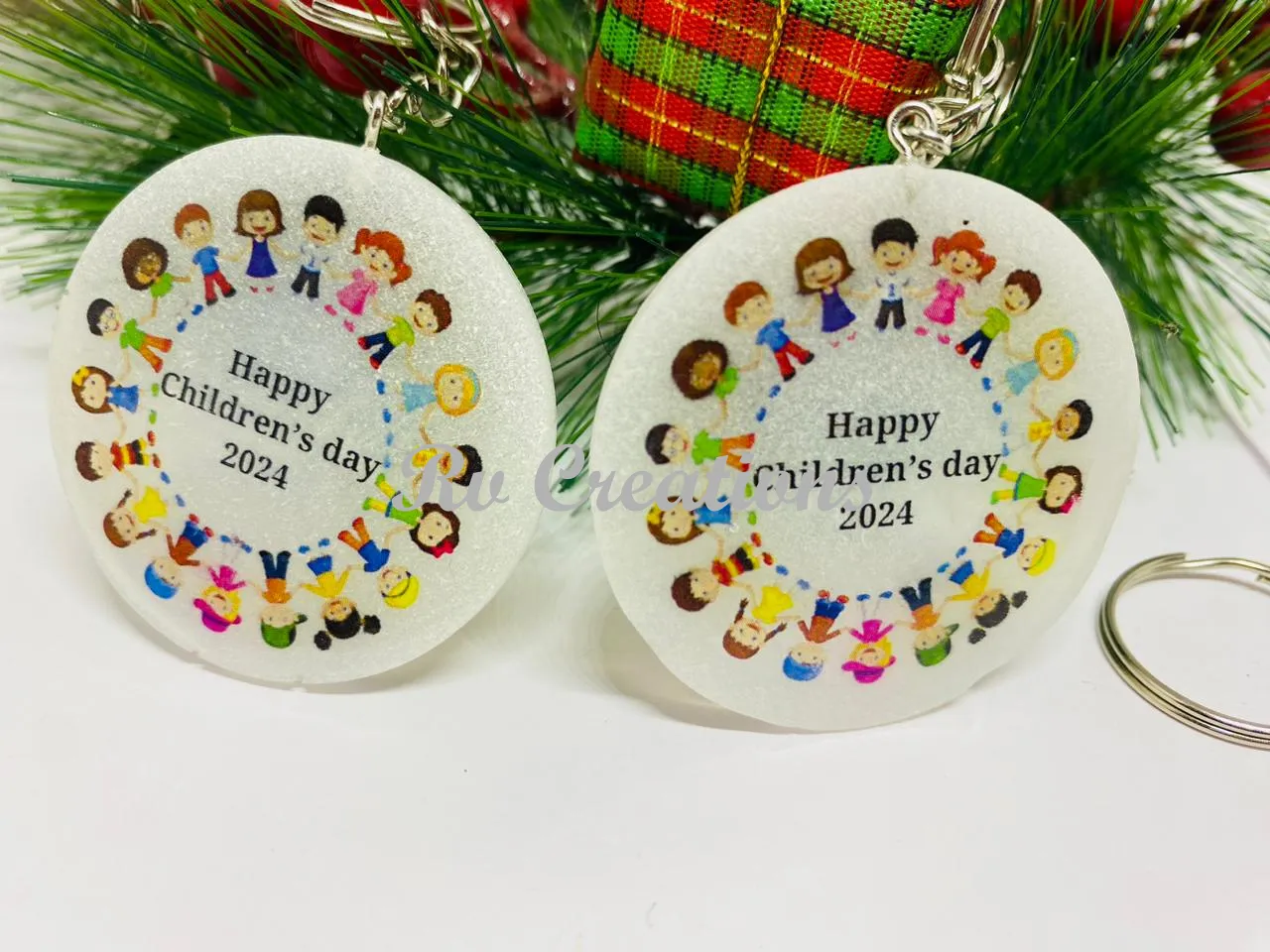 Resin Keytags (round shape)