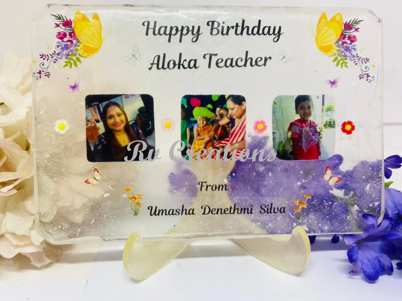 Resin Photo Souvenir 4x6 in