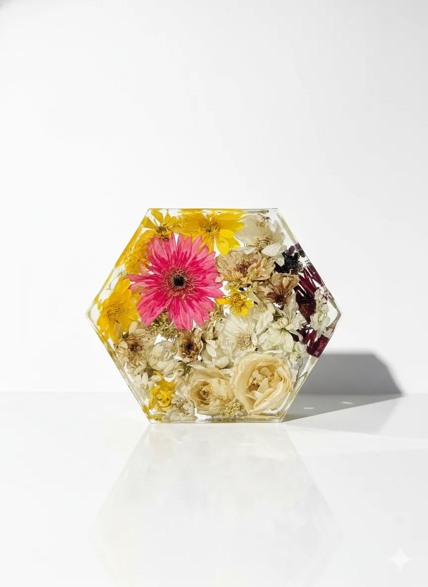 Full resin flower preservations
